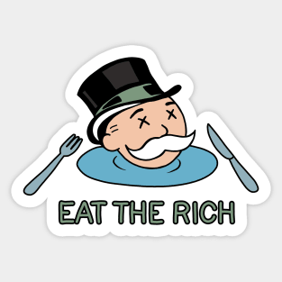 Eat The Rich Sticker